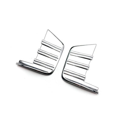 Chrome Front Fog Light Cover Trim for Chevrolet Silverado 1500 (2019-2021)