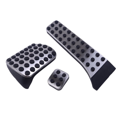 3pcs No Drill Gas Brake Pedal Pads for Benz W212 W172 W204 (2010-2016)