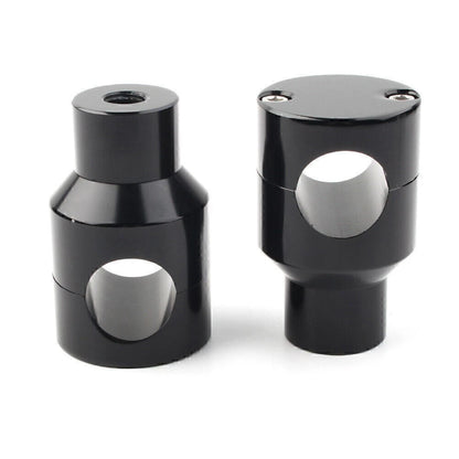 1" Motorcycle Handlebar Mount Adapter Risers Clamp for Harley Honda