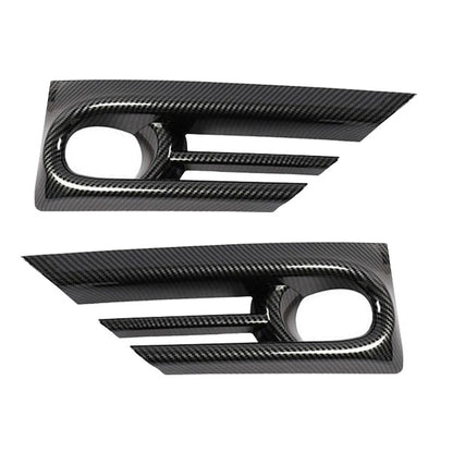 Black Front Fog Light Lamp Frame Cover Trim for Honda CR-V (2020-2022)