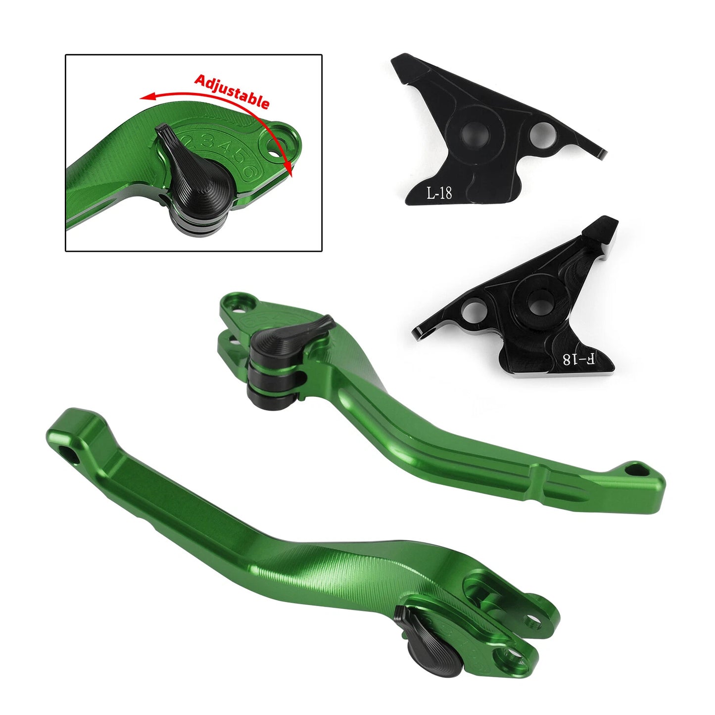 CNC Short Brake Clutch Lever for BMW C650GT, KYMCO Xciting 250-400 (2012-2023)