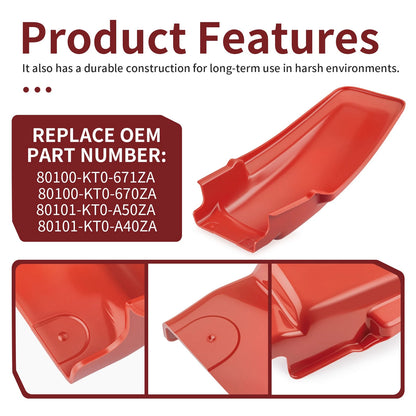 Red Rear Fender for Honda XR200R 1984-2002