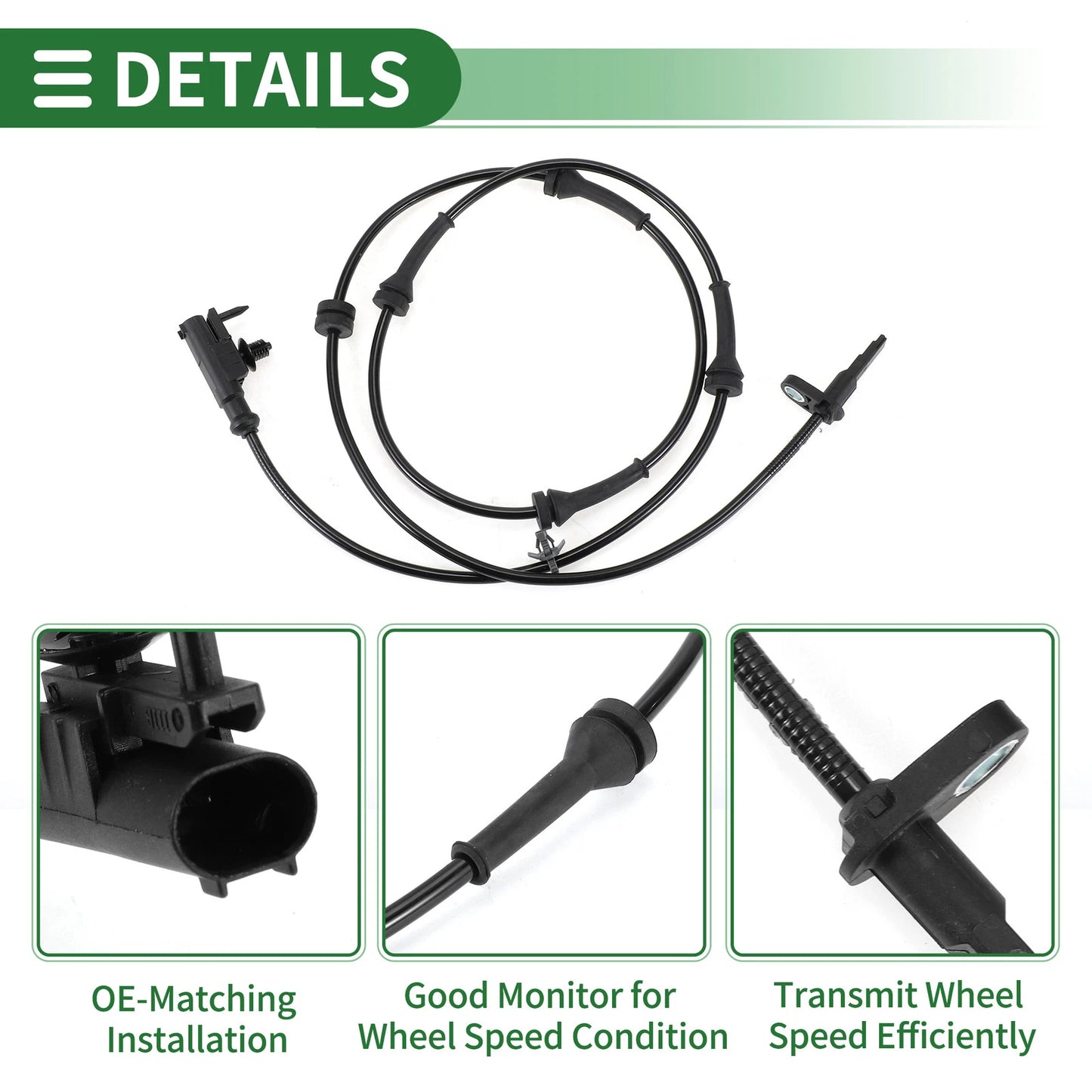 ABS Wheel Speed Sensor for Infiniti M35 3.5L M45 Front Left Right