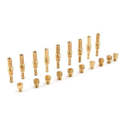 20pcs Carburetor Main & Pilot Jet Kit for PWK CVK Gold Motor