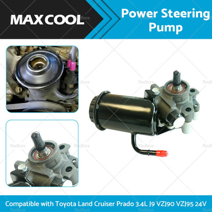 Power Steering Pump for Toyota Land Cruiser Prado 3.4 VZJ90 VZJ95 (96-02)
