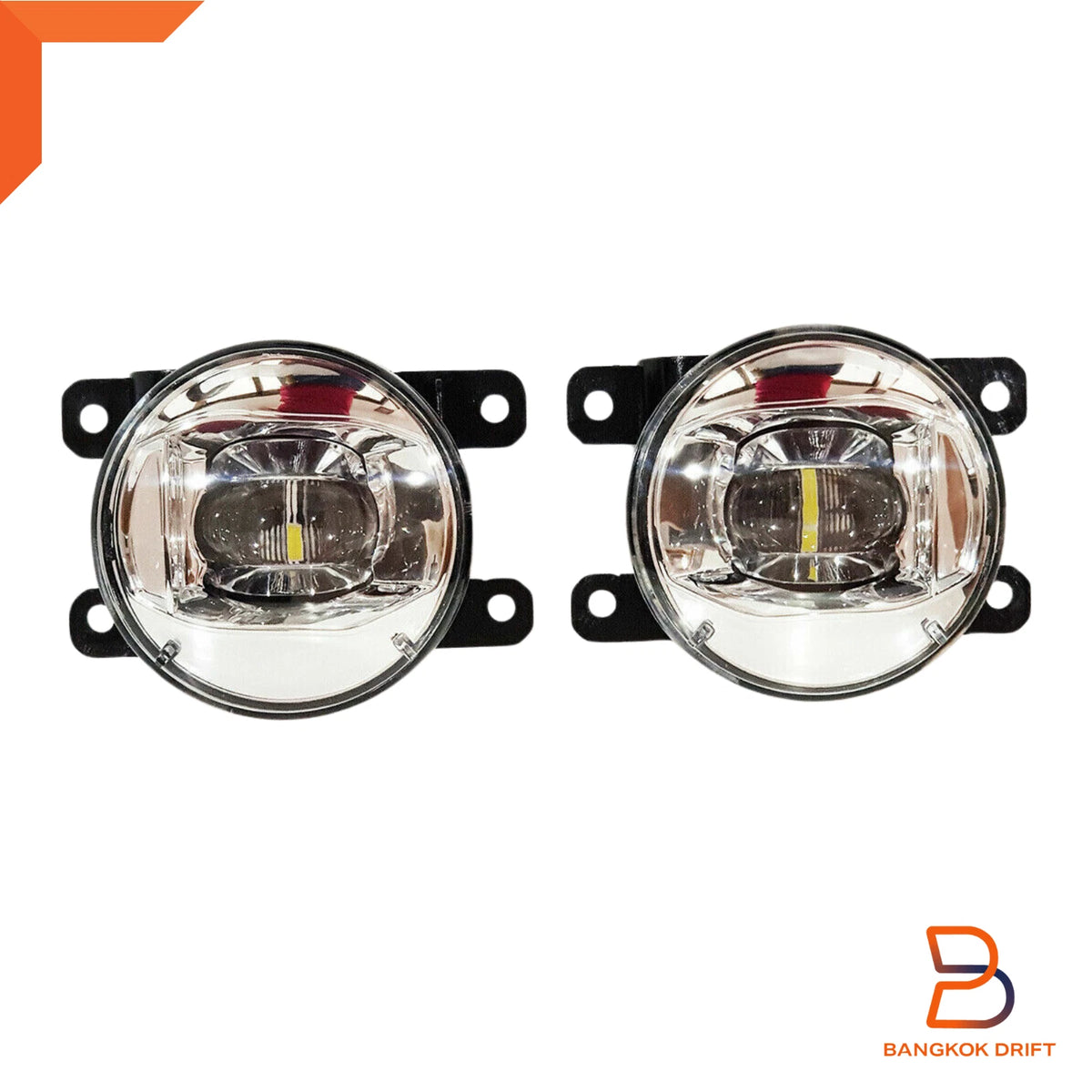 LED Fog Lamp Spot Light Cover Trim for ISUZU D-MAX 20-23
