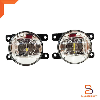 LED Fog Lamp Spot Light Cover Trim for ISUZU D-MAX 20-23