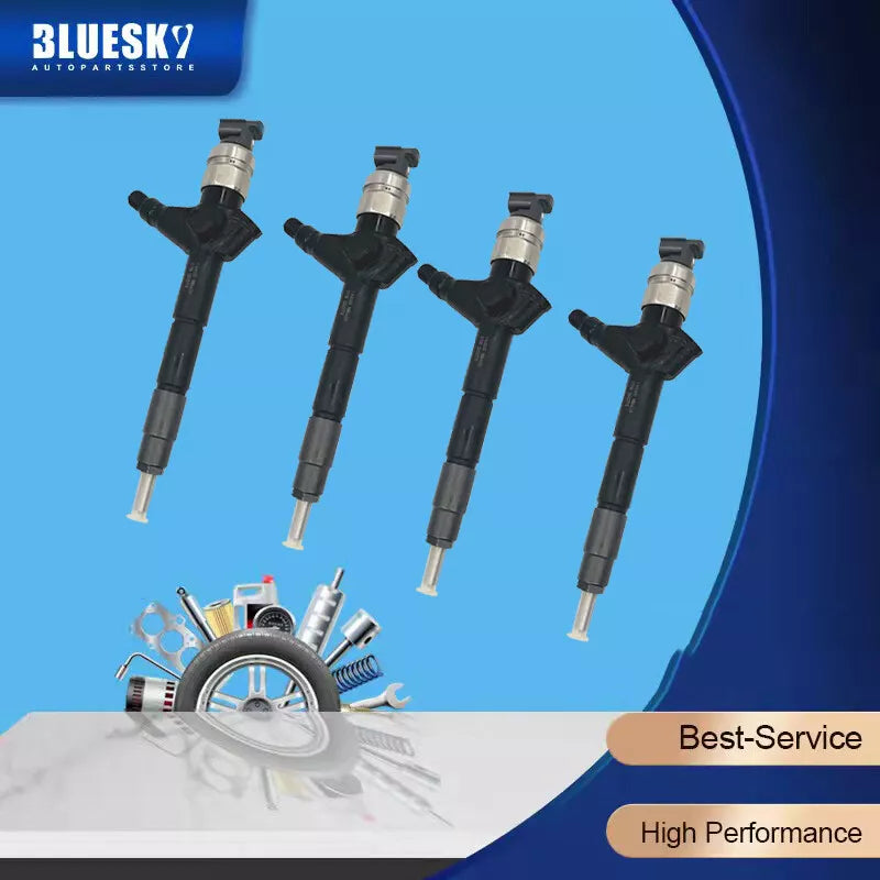 4X Diesel Fuel Injector for Nissan Navara D40 D22 2.5L YD25 (2005-2015)