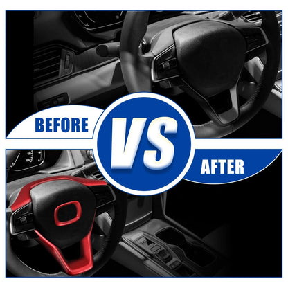 3 x ABS Interior Steering Wheel Cover Trim for Honda Accord (2018-2021)