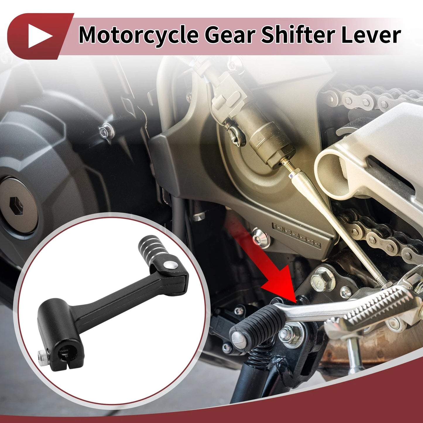 Shifter Lever Folding Motorcycle for Bosuer Cheetah