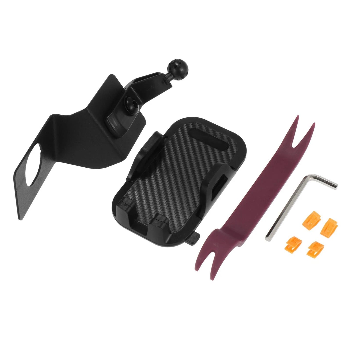 Phone Holder Mount Bracket for Jeep Wrangler JL JLU (2018-2021)