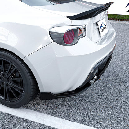 1x Gloss Black Rear Diffuser Lip for Subaru BRZ/Scion FR-S (2013-2020)