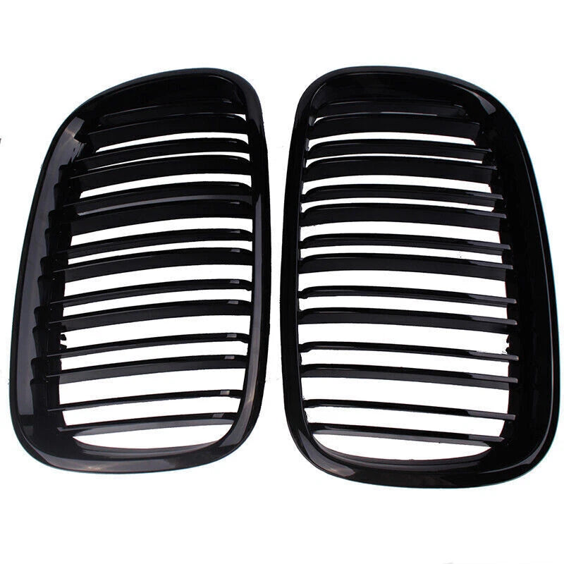 Gloss Black Kidney Grille for BMW X5 E70 X6 E71 (2007-2013)