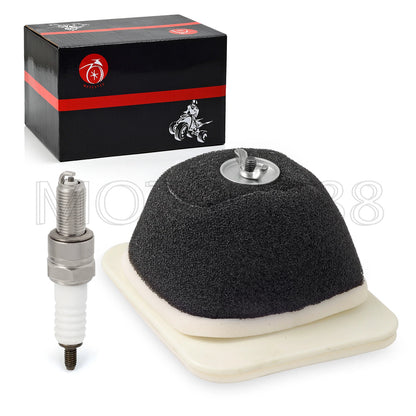 Air Filter Element and Spark Plug for YAMAHA TTR125 TTR-125 E L LE (2000–2024)