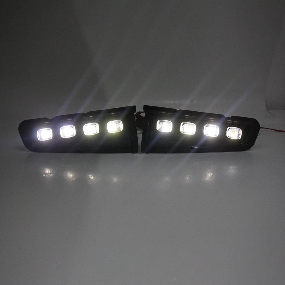 LED DRL Fog Lights with Turn Signal for Ford Bronco (2021-2023)