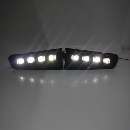 LED DRL Fog Lights with Turn Signal for Ford Bronco (2021-2023)
