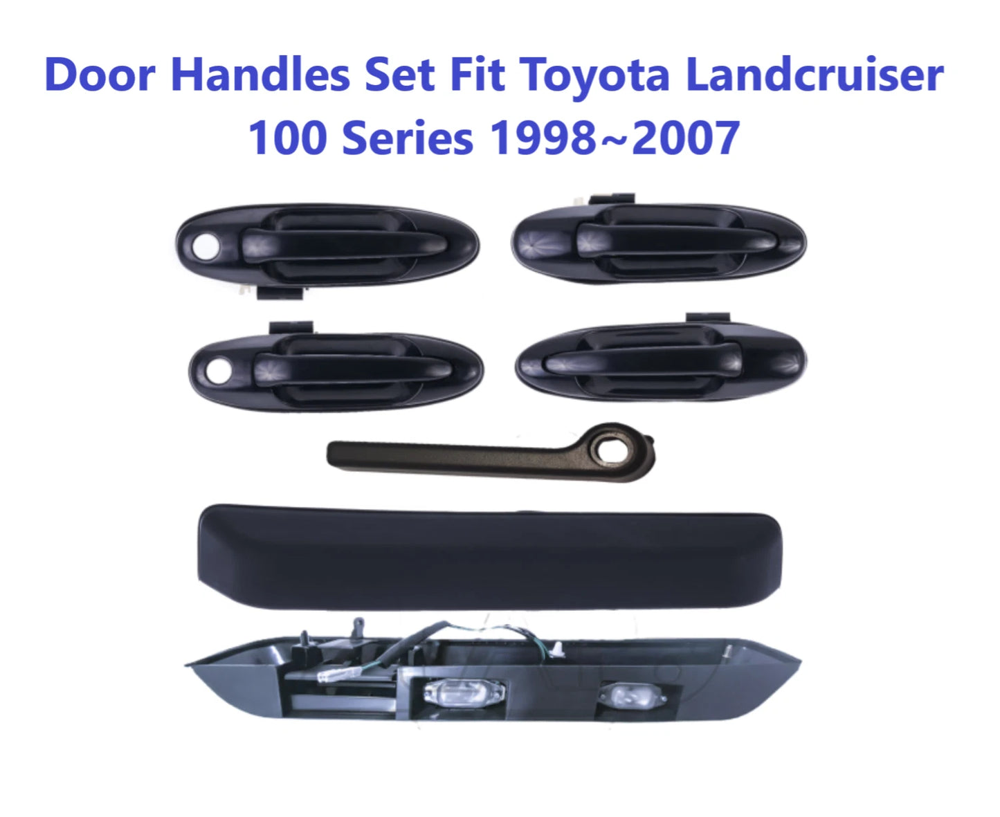 6pc Set Outer Handle for Toyota Land Cruiser 100 (1998-2007)