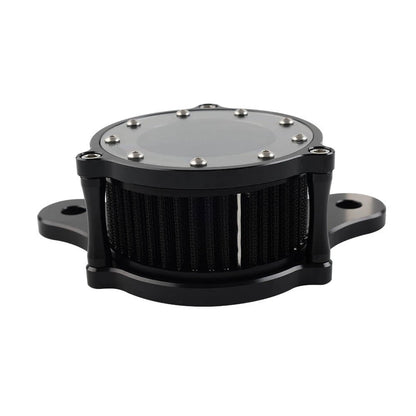Black Air Cleaner Intake Filter for Harley Touring Softail Dyna Trike (2014-2023)