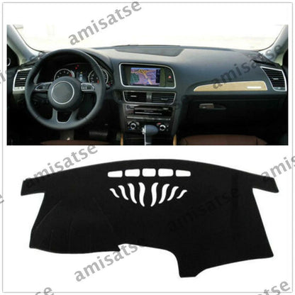 Dashmat for Q5 2010-2017 Black Dashboard Cover Sun Visor Pad (2010-2017)