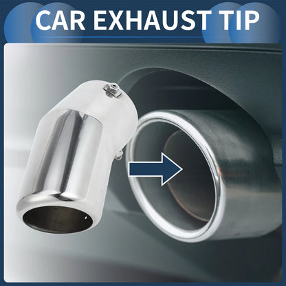 1Pc Slant Exhaust Tip 3.8in Inlet for Toyota Land Cruiser (2023–2024)
