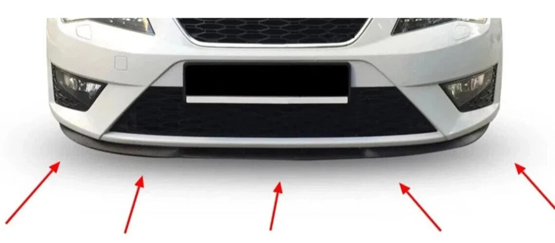 Front Bumper Lip 3 Pcs for Seat Leon Mk3 Cupra R (2013-2020)