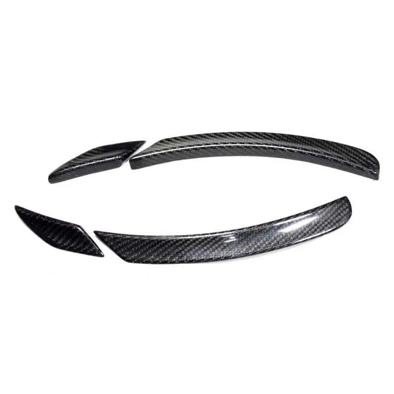 For Benz C Class W204 2008-2014 Carbon Fiber Wheel Fender Wheel Arch Cover Trim