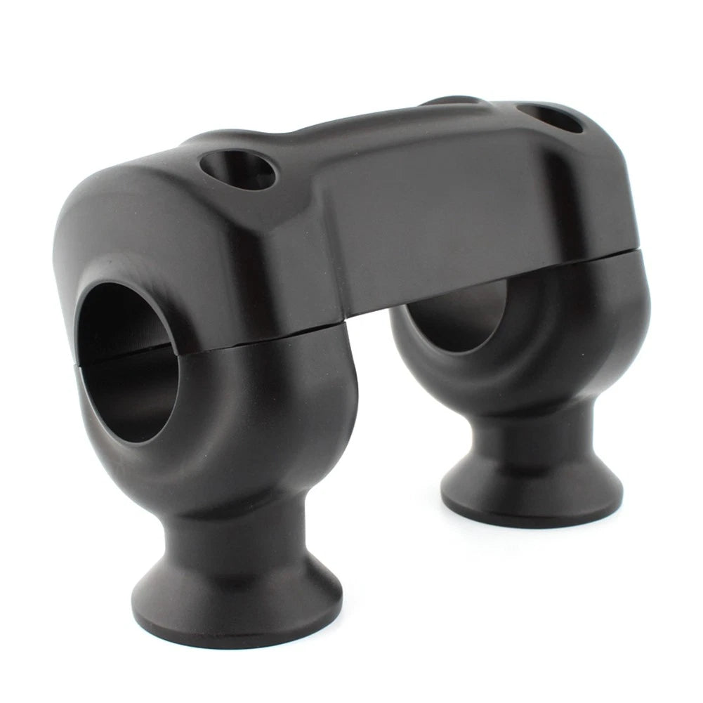 1.25" Handlebar Riser Clamp Kit for Harley Softail Dyna Street Bob Fat Bob