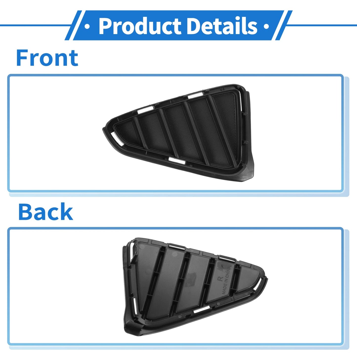 Front Right Fog Light Cover for Toyota RAV4 (2016-2018)