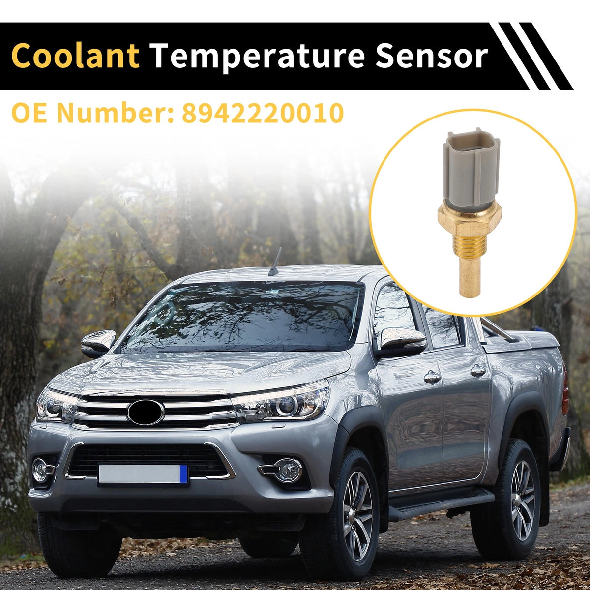 Coolant Temperature Sensor 6-Cyl 3.0L for Toyota Supra (1993–1998)