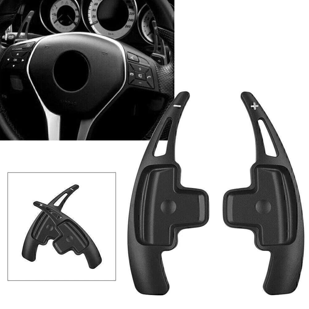 Steering Wheel Paddle Shift Extensions for Mercedes-Benz A B E R M GLK SLK (2008-2020)