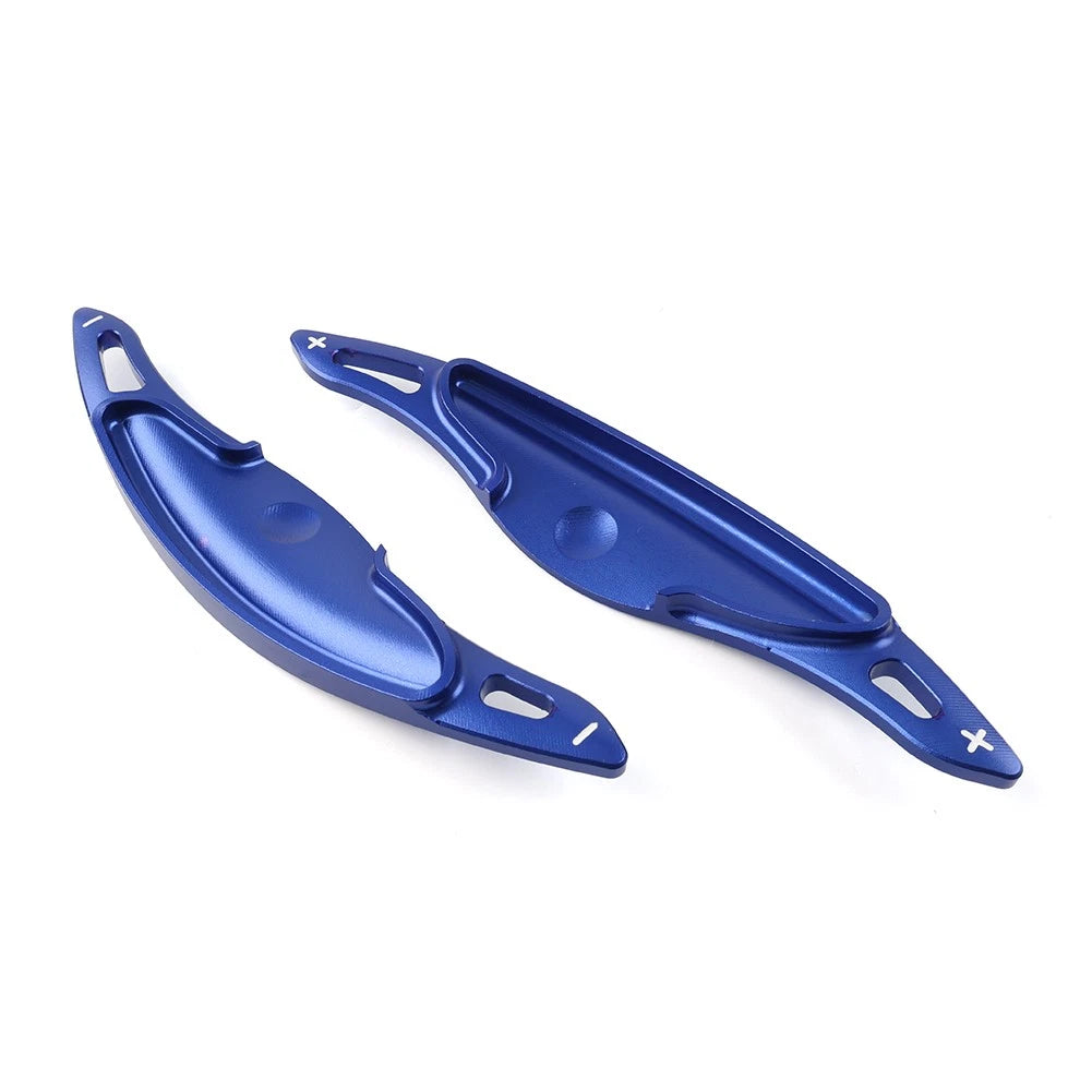 Steering Wheel Paddle Shifter Extensions for Hyundai i30 Blue (2017-2023)