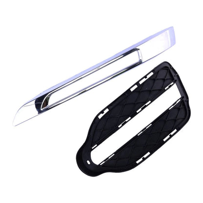 Left Fog Light Grill & Bezel for Benz GLK250 GLK350 (2013-2015)