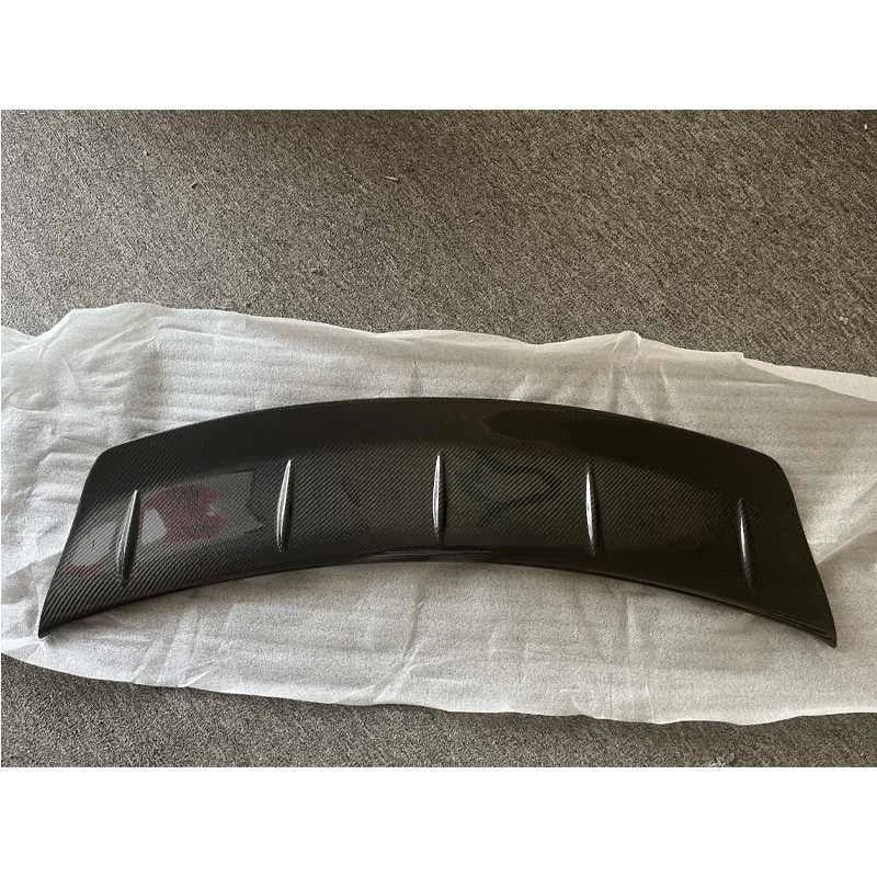 Carbon Fiber Add-on Rear Spoiler Blade Cover for Nissan GTR R35 2008-2015