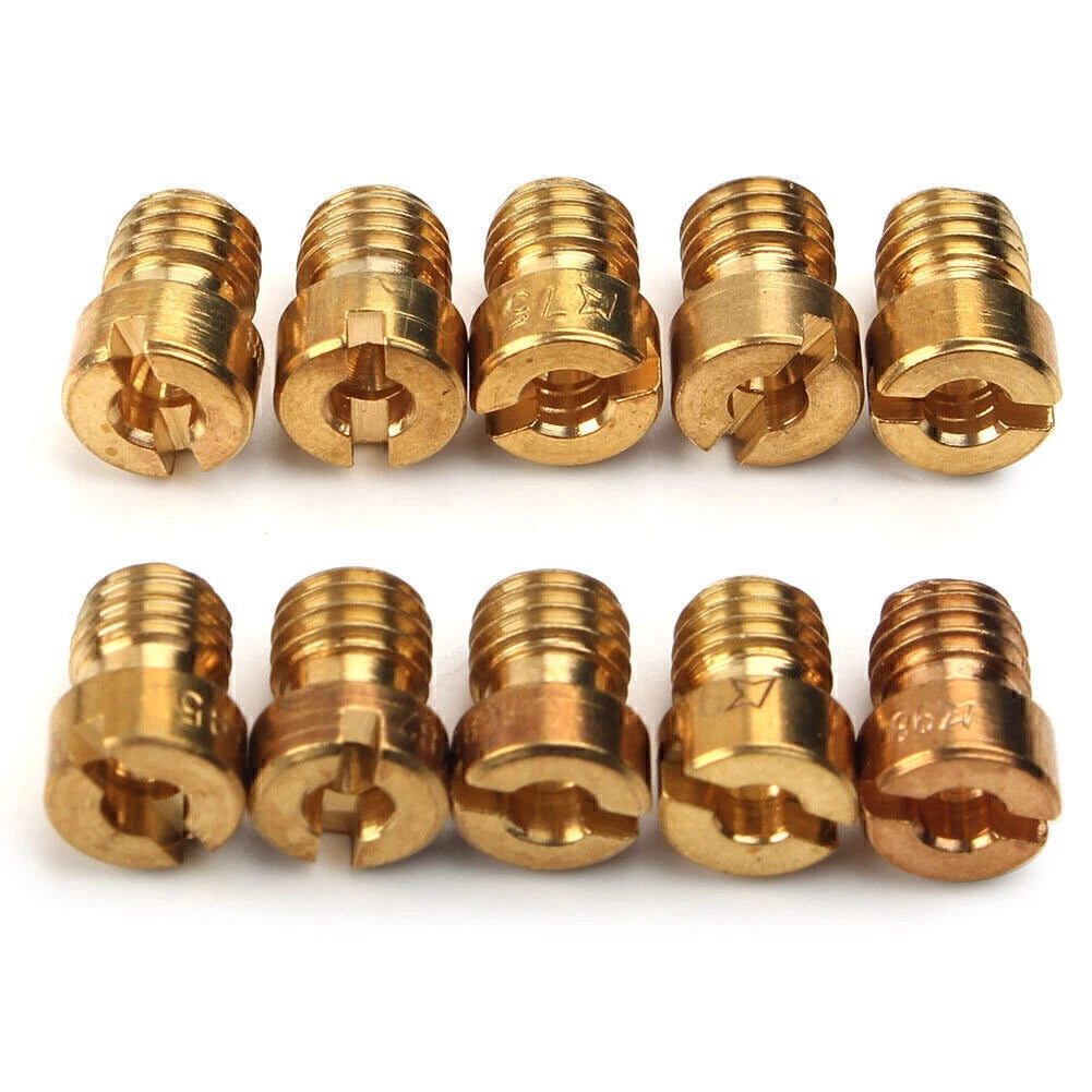 5 x Main Jets Nozzle Set for Dellorto Carburetor - Fits 75-98 Models