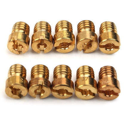 5 x Main Jets Nozzle Set for Dellorto Carburetor - Fits 75-98 Models
