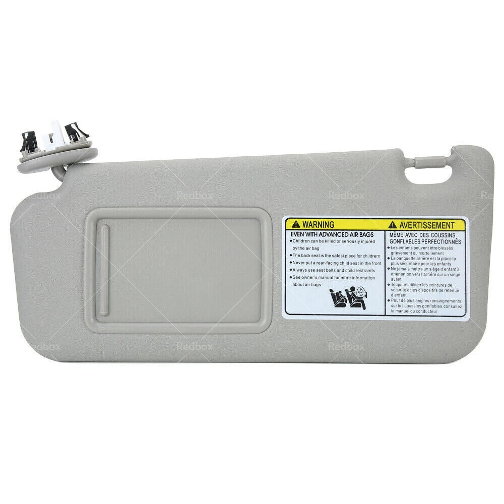 Left Sunshade Visor for Toyota RAV4 (2006-2013) Gray