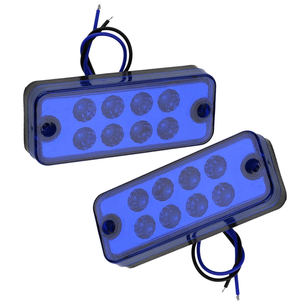 8LED Clearance Side Marker Lights for Truck Trailer ATV