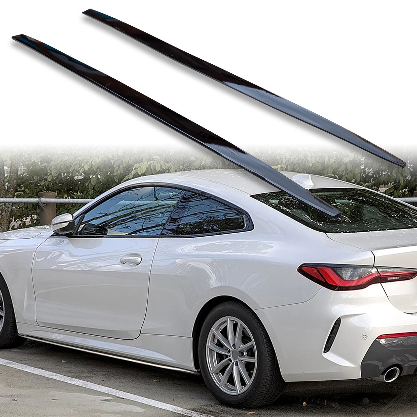 Side Skirt Extensions for BMW 4 Series G22 G23 (2020-2023)
