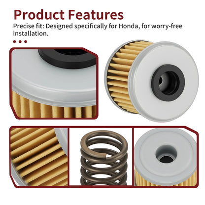 5x Oil Filter O-Ring Spring for Honda CRF150R CRF150RB (2007–2024)