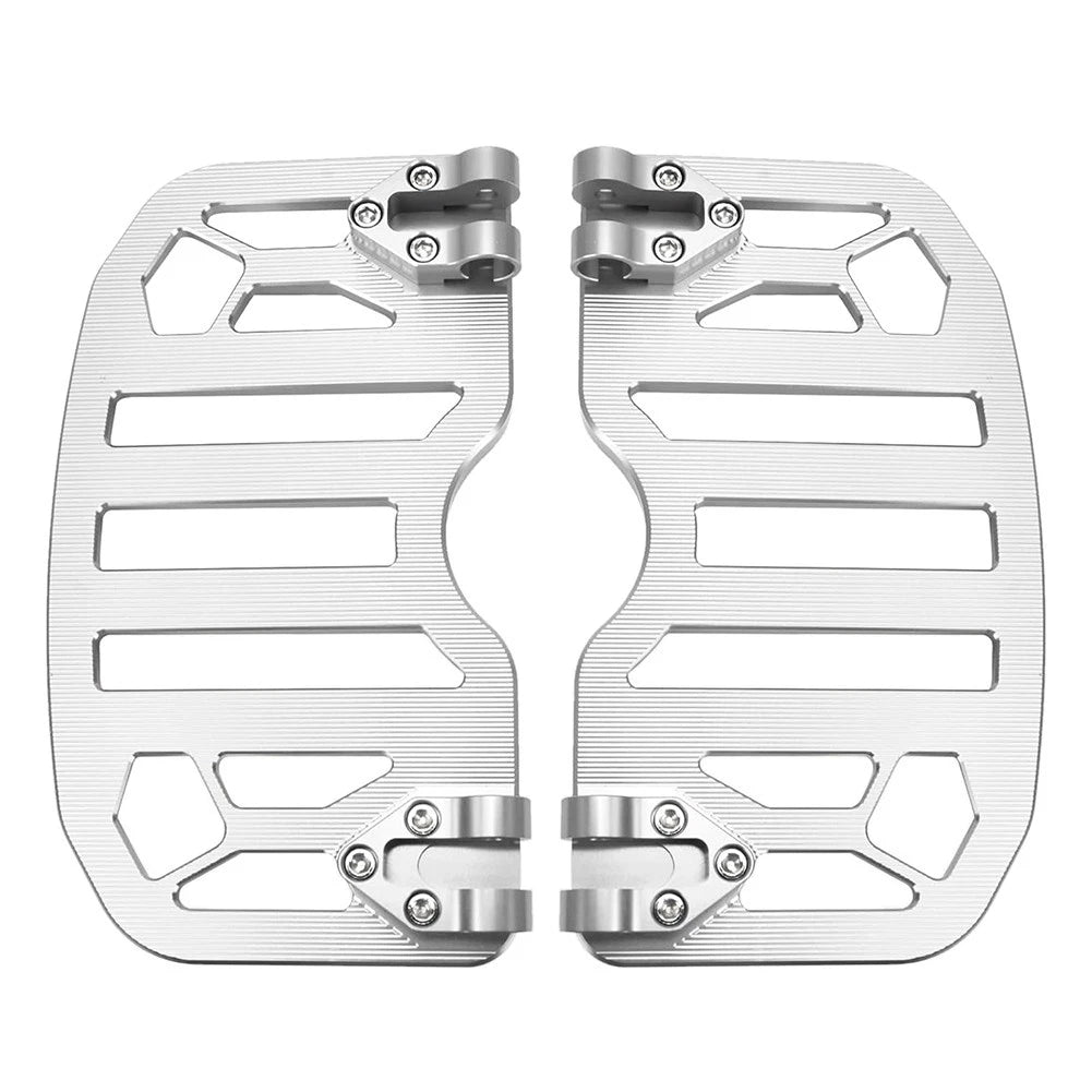MX Style Front Driver Floorboards for Harley Touring Street Glide (1984-2017)