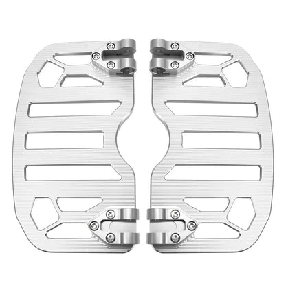 MX Style Front Driver Floorboards for Harley Touring Street Glide (1984-2017)
