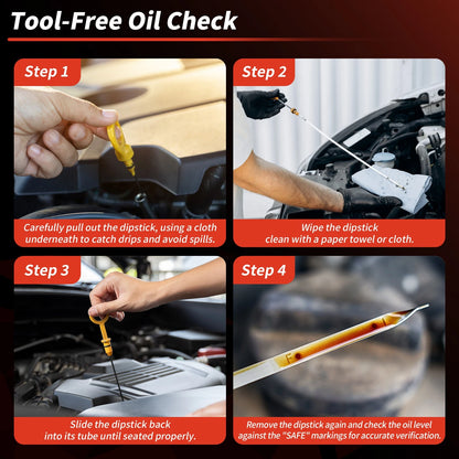 Oil Dipstick Yellow 1Pc for Jeep Grand Cherokee