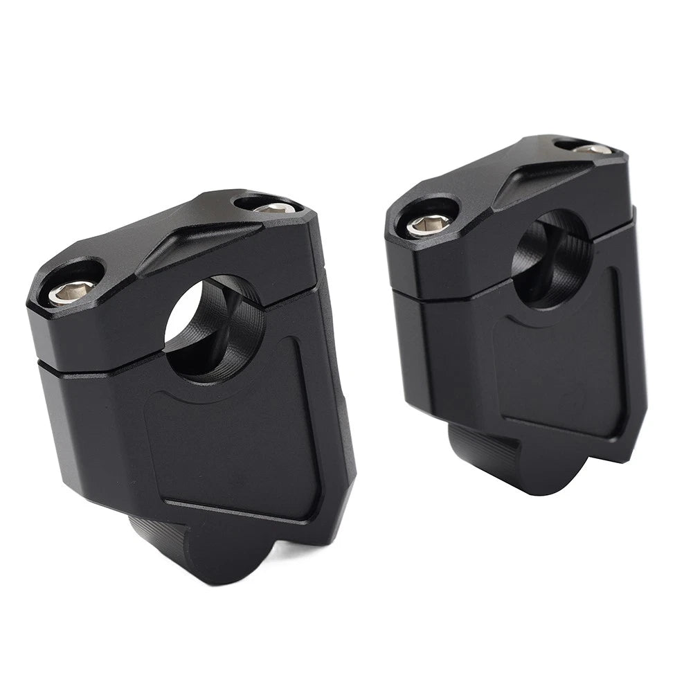 7/8" Handlebar Mount Clamp Riser for Honda Suzuki Kawasaki