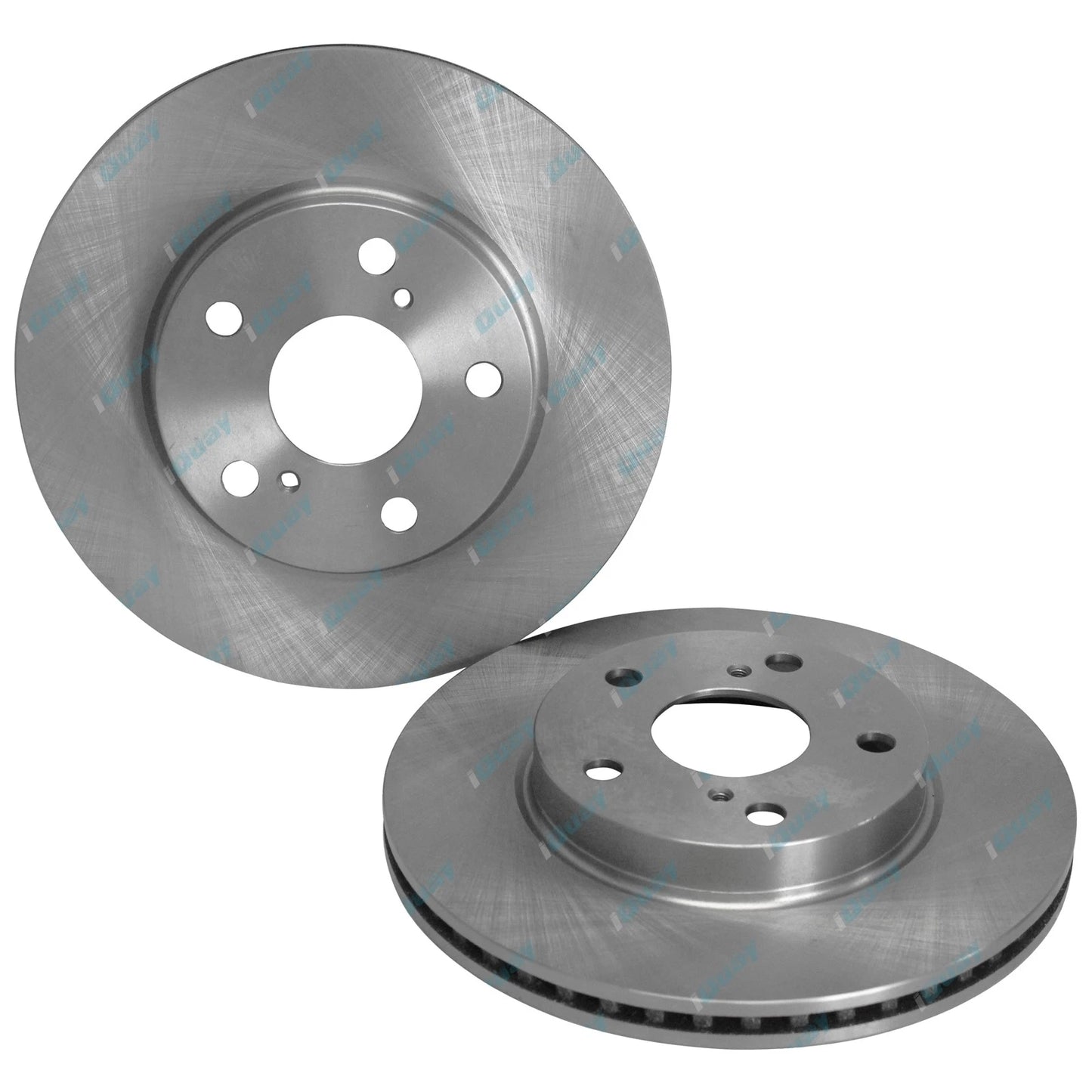 Front Disc Rotors & Brake Pads for Toyota Corolla ZRE152 ZRE153 ZRE182 (2007-2018)