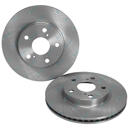 Front Disc Rotors & Brake Pads for Toyota Corolla ZRE152 ZRE153 ZRE182 (2007-2018)