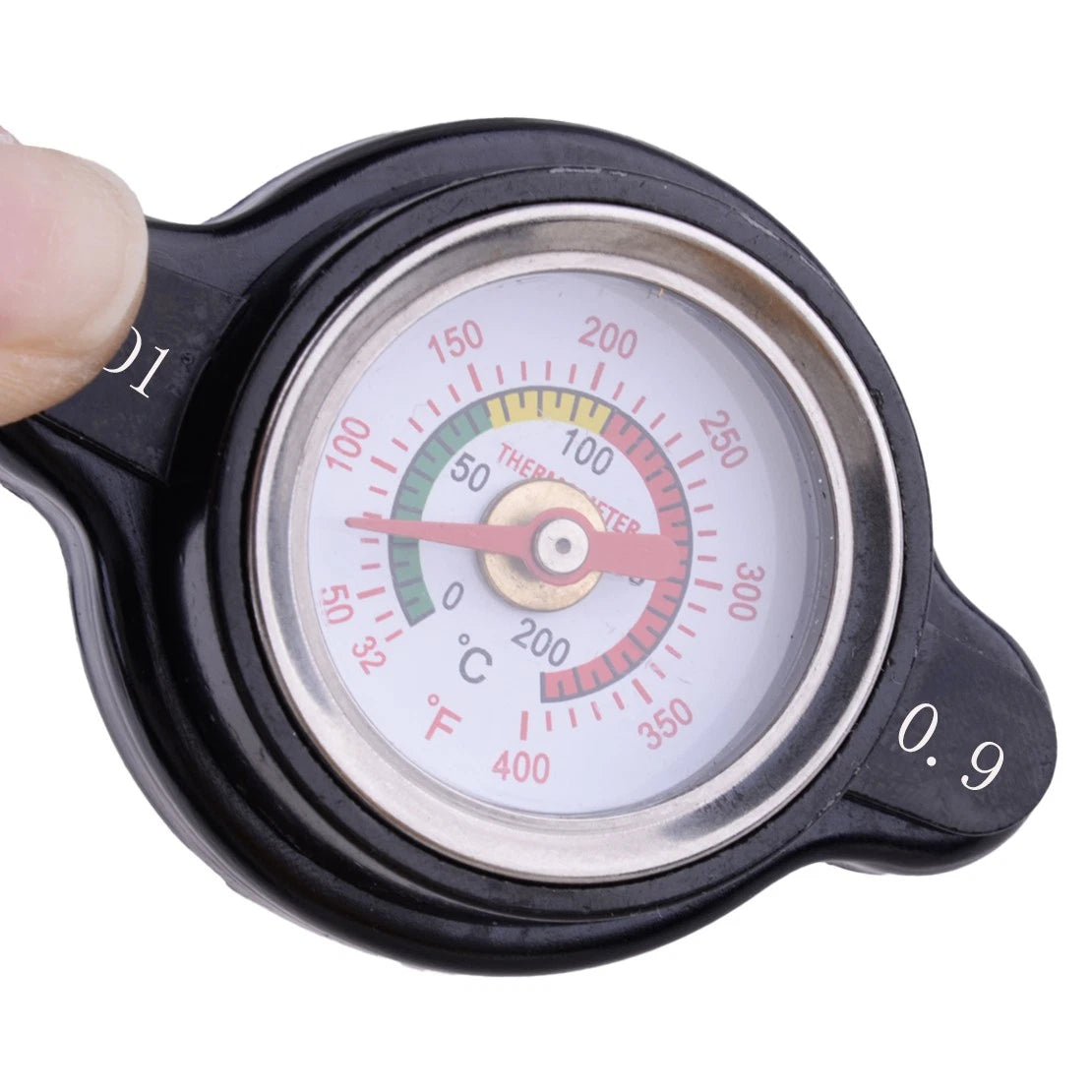 Radiator Cap with Temperature Gauge 0.9 Bar for Honda Yamaha Suzuki ATV
