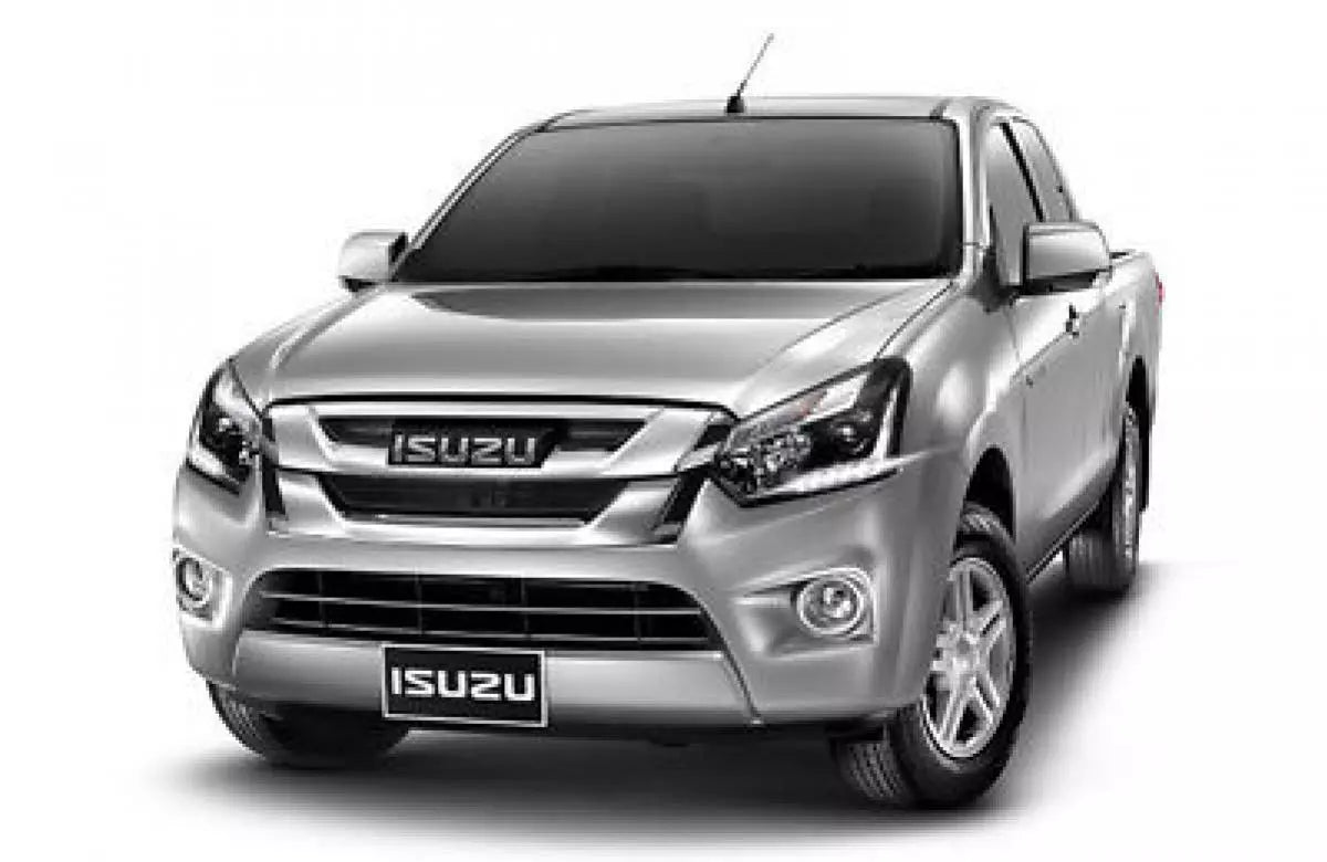 Carbon Tailgate Handle Cover for Isuzu D-Max (2016-2018)