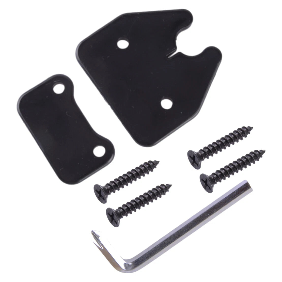 Black Sun Visor Clips Repair Kit for Dodge Ram 1500 Truck (2019-2022)