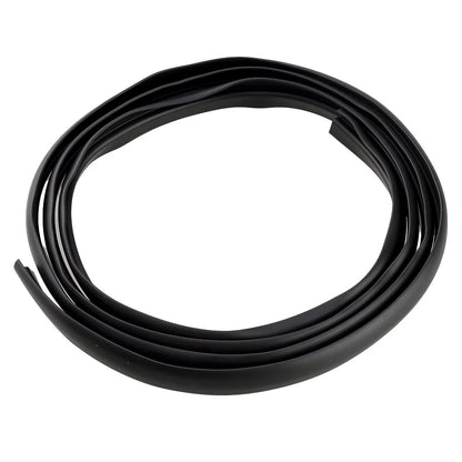Black Front Windshield Seal Strip Rubber Moulding Trim for Universal Car