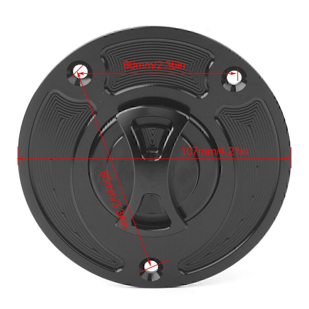 Fuel Gas Tank Cap Cover for Suzuki GSXR600 750 1000 SV650S SV1000 GSXR 300